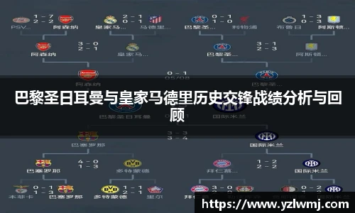 巴黎圣日耳曼与皇家马德里历史交锋战绩分析与回顾